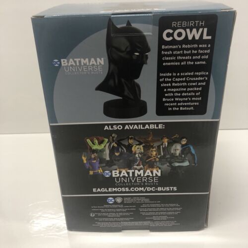 Batman Universe • Collector’s Bust Rebirth Cowl • Eaglemoss Hero Collector