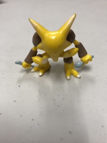 Pokemon TOMY Alakazam 2" PVC Figure Vintage Nintendo 1999