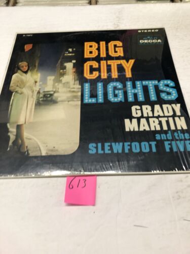 Grady Martin Big City Lights Vinyl LP Album