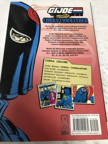 G.I. Joe Best Of Cobra Commander (2009) IDW  TPB SC Larry Hama