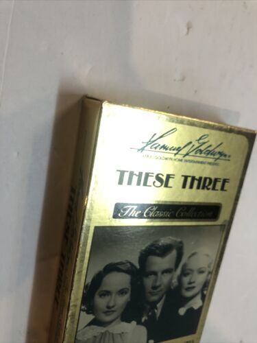 These Three (VHS 1985) Miriam Hopkins • Merle Oberon • Joel McCrea | Goldwyn