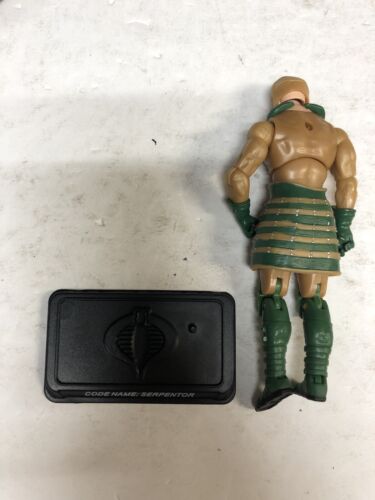 2008 GI Joe 25th Anniversary SERPENTOR 3.75” Figure Complete Mint