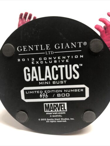 Galactus 2013 Exclusive Mini Bust Box Gentle Giant Limited!! 696/800 Marvel