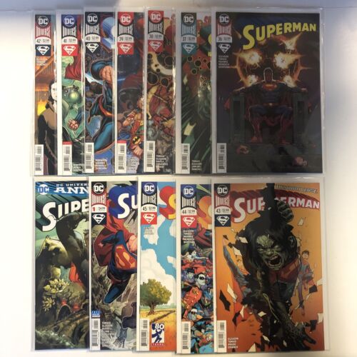 Superman Rebirth (2016) #1-9-11,45+ Sp+Ann #1 (VF/NM) DC| Near Complete Set