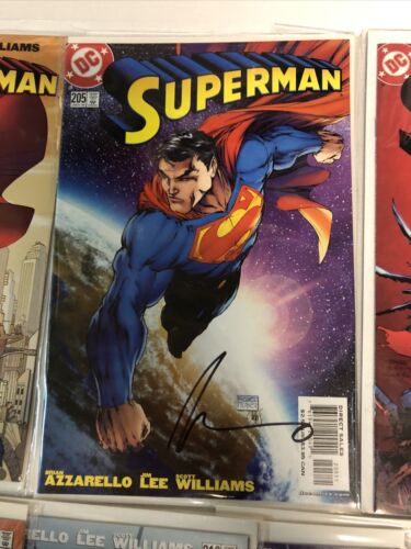 Superman (2004) # 204-215 (VF/NM) Complete Set • Signed Azzarello # 204 205 215