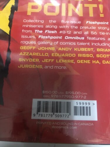 Flashpoint (2024) The 10th Anniversary Omnibus • DC Comics • Geoff Johns •Kubert