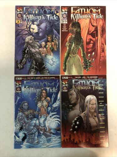 Fathom : Killian’s Tide (2001) #1 - #4 Complete Set (VF/NM)  |  Image • Top Cow