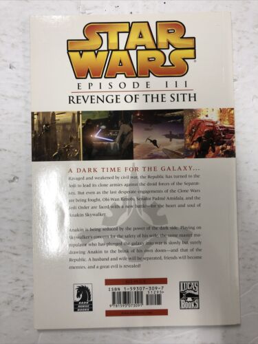 Star Wars Episode 3 Revenge Of The Sith By Miles Lane (2005) TPB Dark Horse