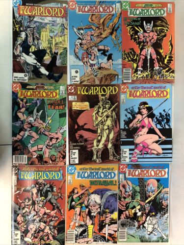 The Warlord (1982) Consequential Set # 58-133 & Annual # 1-6 (F/VF) DC Comics