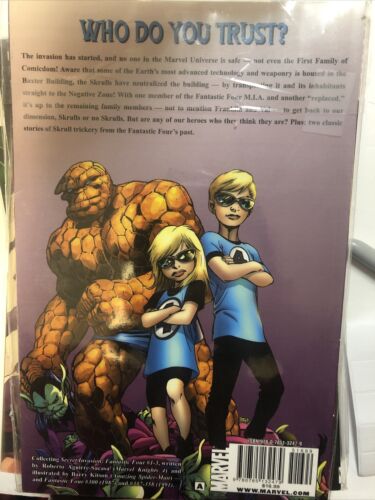 Secret Invasion Fantastic Four (2009) Marvel TPB SC Barry Kitson