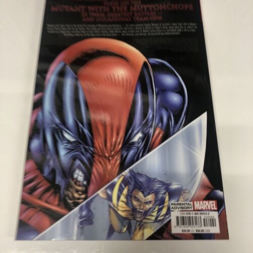 Deadpool VS Wolverine (2024) TPB Marvel Universe • Larry Hama • Water Damaged