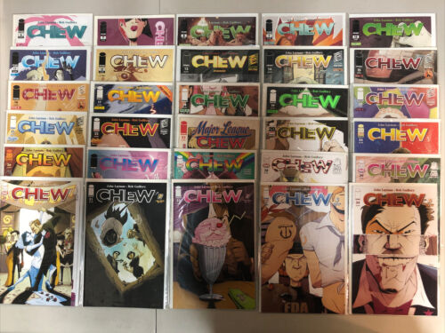 Chew (2009) TPB Vol1 (1-5) + # 6-60 + #1 Reprint + 3 One Shots (VF/NM) Set Image