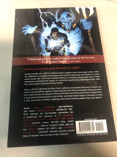 Black Lightning And Blue Devil (2014) DC Comics TPB SC Marv Andreyko