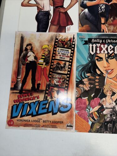 Betty & Veronica Vol  2 (2016) # 1-3 + Vixens (2018) # 1-5 (VF/NM) Set • Adam H