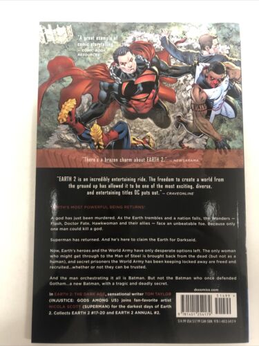 Earth 2 Vol.4: The Dark Age (The New 52) (2014) ( VF/NM) Tom Taylor| DC| TPB