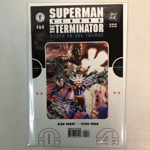 Superman VS The Terminator Death To The Future (1999) Complete Set