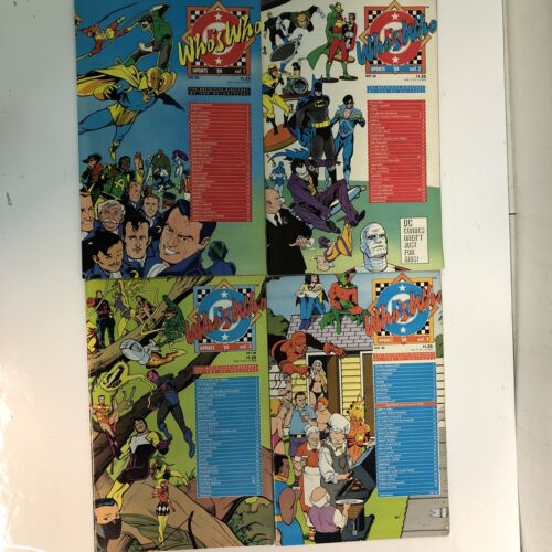 Who’s Who (1985) Consequential Set (V1-2-3) Total Of 35 Issues (F/VF) DC Comics