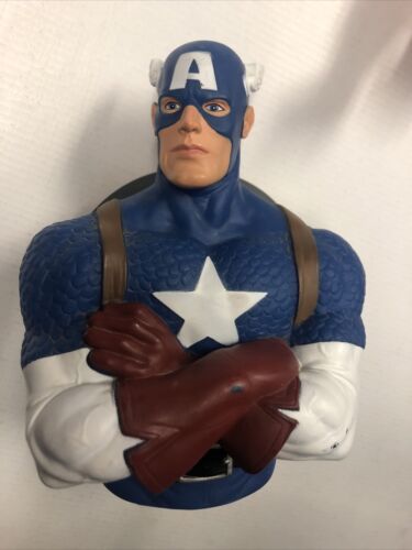 Captain America Bust Bank Marvel