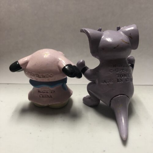 Snubbull & Granbull TOMY Pokemon Figures CGTSJ 1999 Nintendo 2” - Vintage