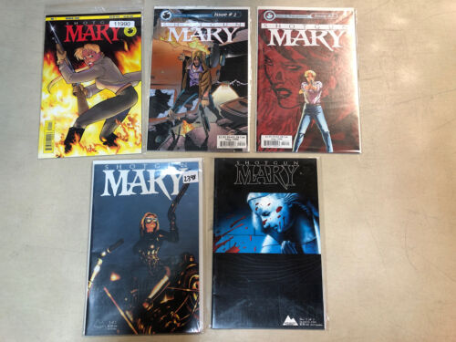 Shotgun Mary Lot 1996 3 series + 2 one-shots VF/NM Complete Sets Antarctic Press