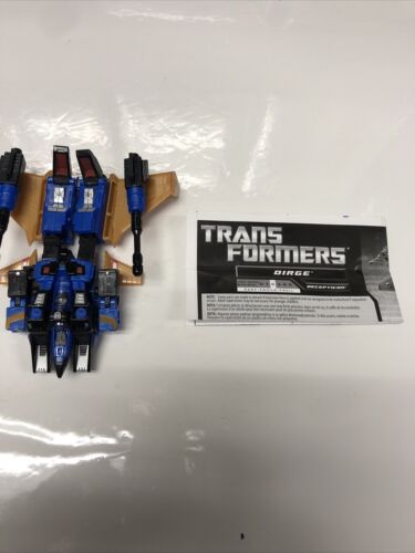 Deluxe Generations Transformers Dirge 2010 Complete Mint w/instructions