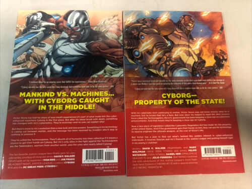 Cyborg Vol.1-2 Unplugged (2016) DC Comics TPB SC Joe Prado