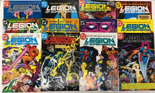 Legion Of The Super Heroes (1984) Set # 1-64 + 2 Sets Of Annuals #1-4 • # 1-4 •