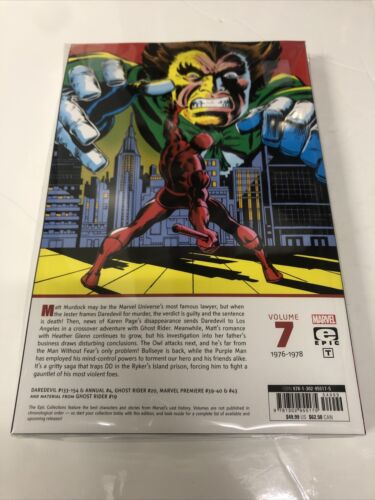 Epic Collection Daredevil Vol 7 The Concrete Jungle (2024) Marvel TPB SC