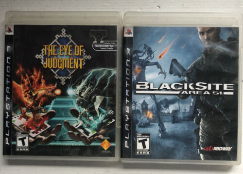 The eye of Judgement , BlackSite Area 51 (PS3 Bundle)