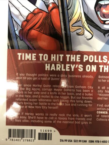 Harley Quinn Vote Harley (2018) TPB DC Comics • Jimmy Palmiotti • Conner