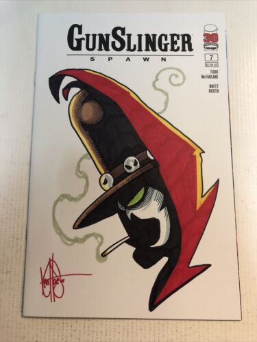 Gunslinger Spawn (2022) VF/NM Signed Ken Haeser ~ Image Comics | Todd Mcfarlane