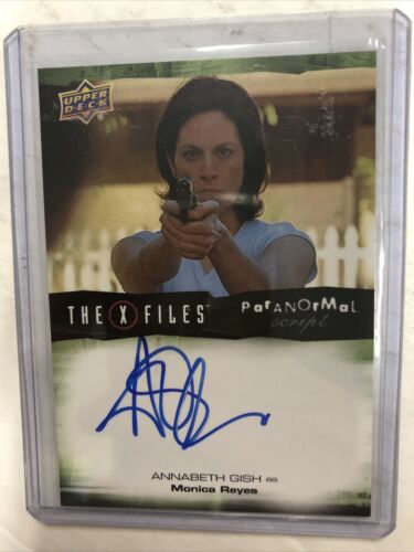 Annabeth Gish Autograph Card A-AG Monica Reyes X Files Ufos And Aliens 2018...