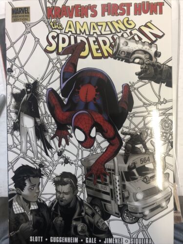 The Amazing Spider-Man Kraven’s First Hunt (2008) Marvel HC TPB Dan Slott