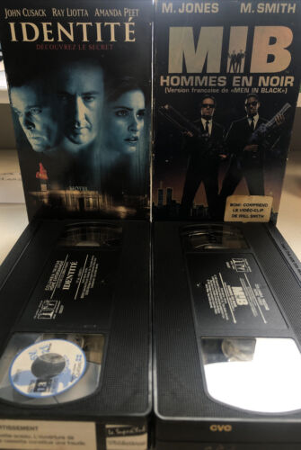 M.I.B Homme En Noir & Identite VHS