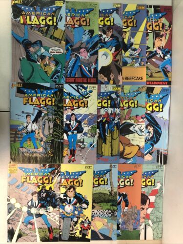 American Flagg (1983) Consequential Set # 1-50 & Special # 1 (VF/NM) First Comic