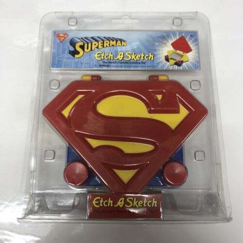 Superman • Etch & Sketch • The World’s Favorite Drawing Toy • Warner Bros.