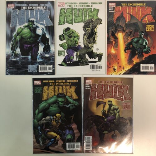 The Incredible Hulk (2004) # 77-81 Tempest Fugit # 1-5 (VF/NM) Marvel Comics