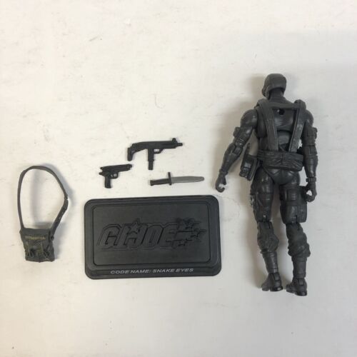 GI Joe Snake Eyes 25th Anniversary Action Figure C9+ v28 2007 Complete Mint