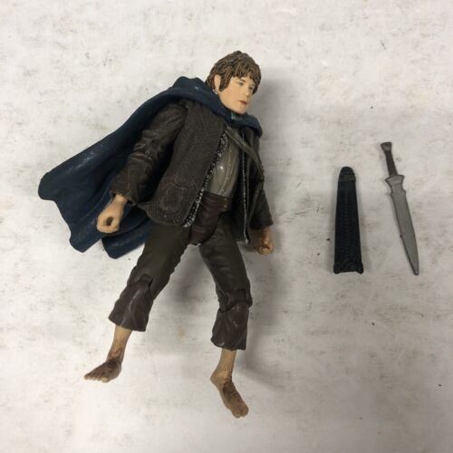 lord of the rings 2002 Sam action figure Complete Mint