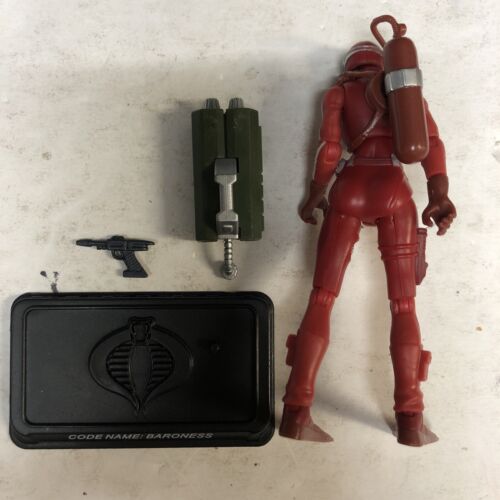 2008 Hasbro G.I. Joe 25th Anniversary BARONESS v11 Action Figure | Complete Mint