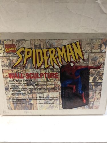 Spider-man  Wall Sculpture By Randy Bowen (876/4500) Glued Hand