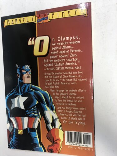 Captain America Operation Rebirth (1999) Marvel TPB SC Mark Waid