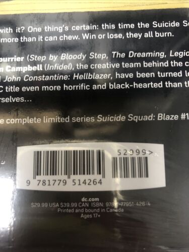 Suicide Squad Blaze (2023) HC • DC Universe • Black Label • Simon Spurrier