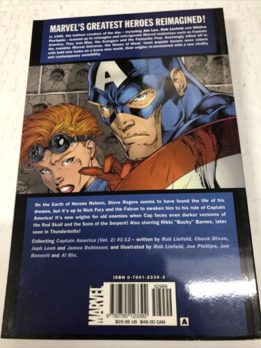 Heroes Reborn Captain America (2006) Marvel TPB SC Jeph Loeb