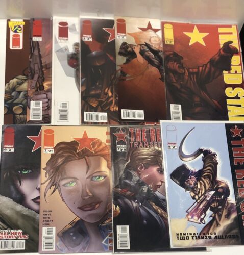 The Red Star (2001) Set Issues # 1/2-9 • Missing Issue # 8 • Image Comics•Pierce