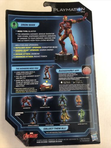 Disney Playmation Marvel Avengers IRON MAN Hero 2015 Complete