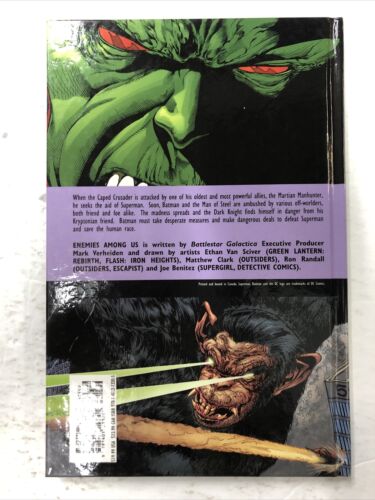 Superman Batman: Enemies Among Us By Mark Verheiden (2007) HC DC Comics