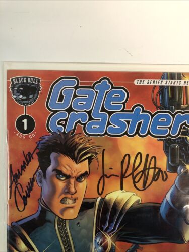 Gate Crasher (2000) Starter Set # 1-6 (VF/NM) #1 Double Signed•Black Bull Comics