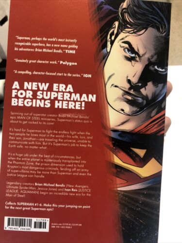 Superman Vol.1 The Unity Saga: Phantom Earth (2019) DC TPB SC B.M.Bendis