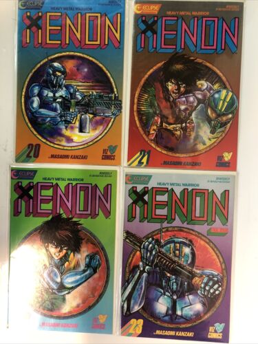 Heavy Metal Warrior Xenon (1987) Complete Set